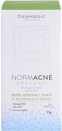 Dermedic Normacne Preventi matirajoča dnevna krema za mastno in mešano kožo