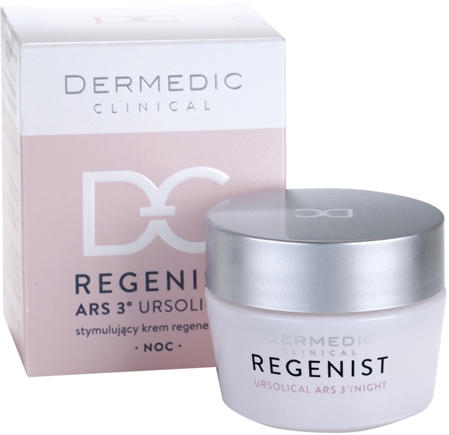 Dermedic Regenist ARS 3° Ursolical creme de noite estimulante e regenerador