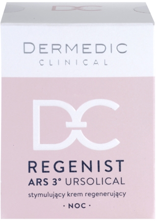 Dermedic Regenist ARS 3° Ursolical creme de noite estimulante e regenerador