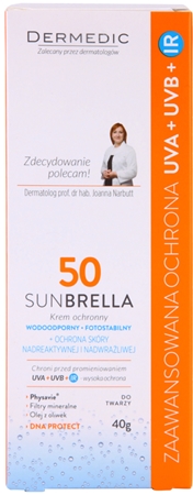 Dermedic Sunbrella Mineral Protection Cream for Very Sensitive Skin SPF 50