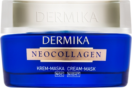 Dermika Neocollagen mascarilla de noche en crema para regenerar la piel y reducir las arrugas