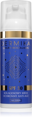 Dermika Luxury Neocollagen SPF 50 Atjaunojošs sejas krēms ar kolagēnu