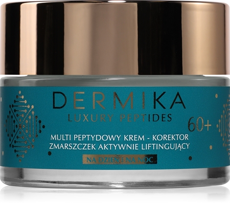 Dermika Luxury Peptides 60+ ліфтинговий крем проти зморшок з пептидами