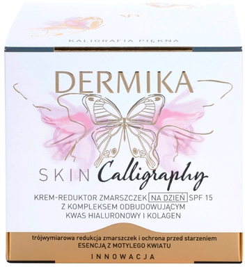 Dermika Skin Calligraphy krem na dzień redukujący zmarszczki SPF 15