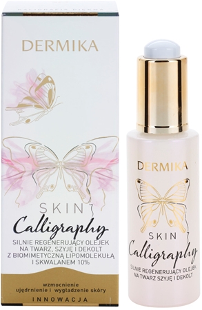 Dermika Skin Calligraphy Extra Regenerating Oil for Face, Neck and Chest
