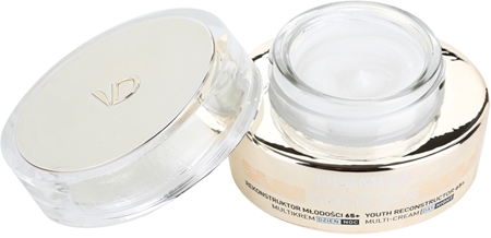 Dermika Gold 24k Total Benefit prabangus jauninamasis kremas, 65+