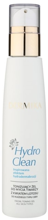 Dermika HydroClean tönendes Reinigungsgel für das Gesicht