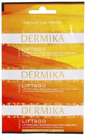 Dermika Lift & Go liftingová a okysličujúca maska na očné okolie