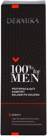 Dermika 100% for Men soothing after-shave balm