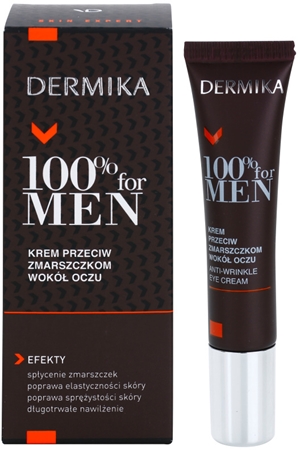 Dermika 100% for Men protivráskový oční krém