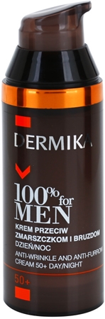Dermika 100% for Men crème anti-rides profondes 50+