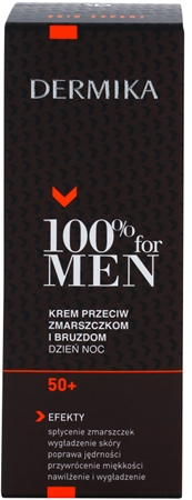 Dermika 100% for Men crème anti-rides profondes 50+