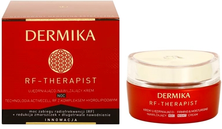 Dermika RF - Therapist ujędrniający krem na noc o dzłałaniu nawilżającym