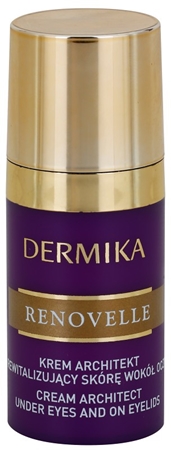 Dermika Renovelle 45+ creme de olhos revitalizante antirrugas e anti-olheiras