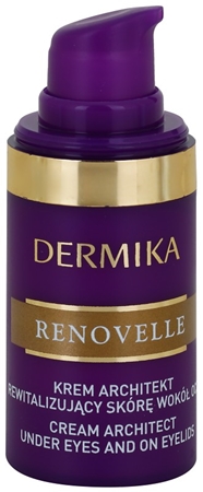 Dermika Renovelle 45+ creme de olhos revitalizante antirrugas e anti-olheiras
