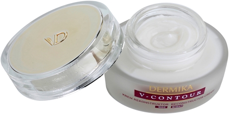 Dermika V-Contour revitalisierende Nachtcreme mit Antifalten-Effekt