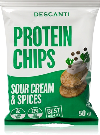 Descanti Protein Chips proteinové chipsy