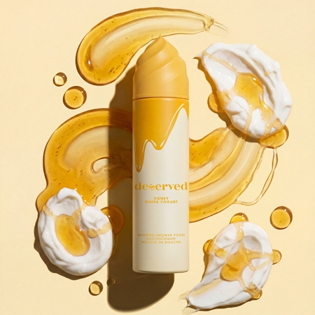 DESERVED Whipped Shower Foam Honey Greek Yogurt mousse de douche corps