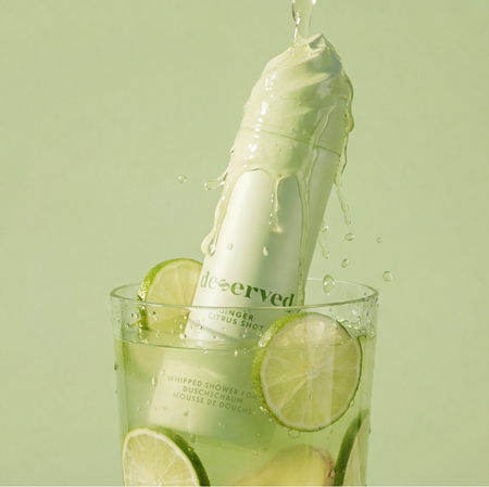 DESERVED Whipped Shower Foam Ginger Citrus Shot mousse de douche corps