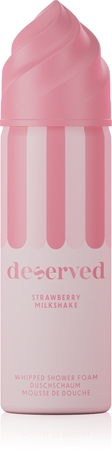 DESERVED Whipped Shower Foam Strawberry Milkshake Αφροντούς για το σώμα