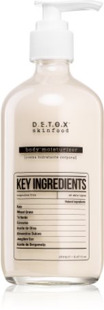 Detox Skinfood Key Ingredients crème hydratante corps
