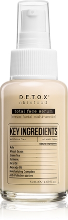 Detox Skinfood Key Ingredients ser pentru ten
