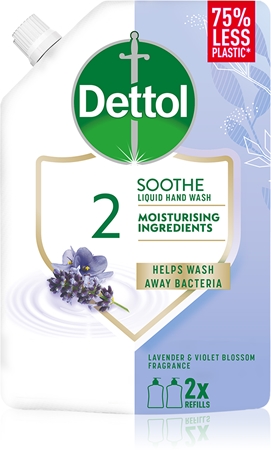 Dettol Soft on Skin Lavender folyékony szappan utántöltő