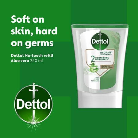 Dettol Hydrate Liquid Hand Wash refill for touch-free dispenser