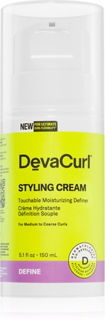 DevaCurl Styling Cream hydratační stylingový krém pro vlnité a kudrnaté vlasy