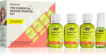 DevaCurl The Essential Repair Starter Kit σετ ταξιδιού για κατεστραμμένα μαλλιά