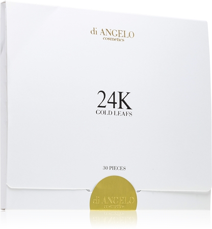 Di Angelo Cosmetics 24K Gold Leafs guldplattor Intensivt återställande och hudstretchning