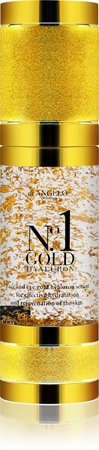 Di Angelo Cosmetics No1 Gold серум с хиалуронова киселина за мигновено озаряване и подмладяване на лицето