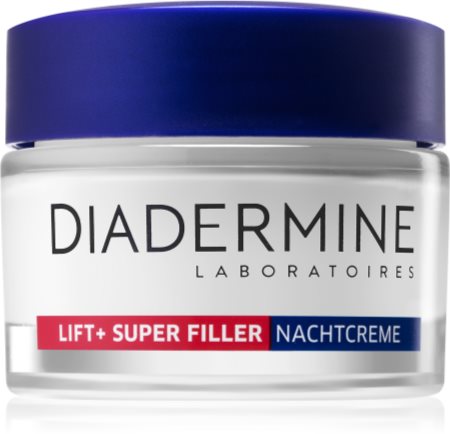 Diadermine Lift+ Super Filler creme de noite lifting para definição de contornos faciais