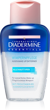 Diadermine Essentials διφασικό ντεμακιγιάζ ματιών και χειλιών για όλους τους τύπους επιδερμίδας