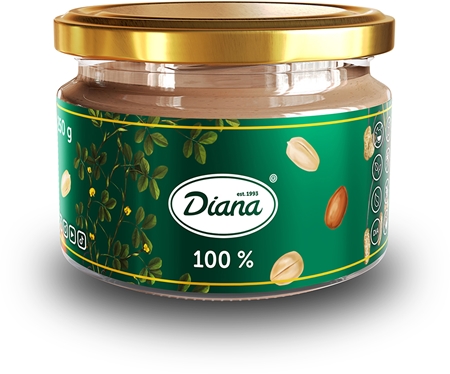 Diana Company Pasta z arašídů jemná ořechová pomazánka