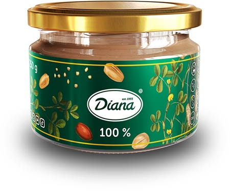 Diana Company Aufstrich mit Erdnussstückchen Nussaufstrich