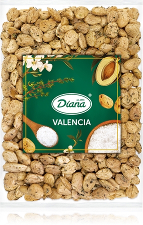 Diana Company Mandeln geröstet, gesalzen, mit Kräutern aromatisierte Nüsse