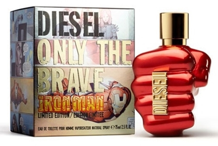 Diesel Only The Brave Iron Man Limited Edition Eau de Toilette für Herren 75 ml