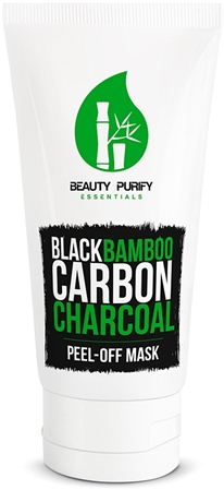 Diet Esthetic Beauty Purify  máscara peel-off  feita de carvão de bambu preto