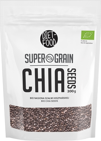 Diet-Food Super Grain Chia Seeds BIO Samen in BIO-Qualität