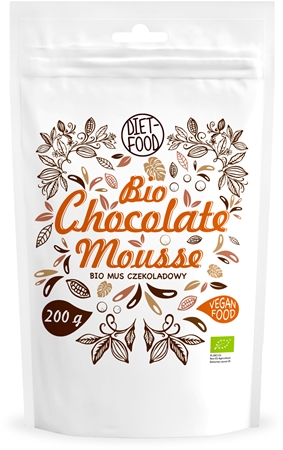 Diet-Food Chocolate Mousse BIO Pulver zur Herstellung von Getränken mit Schokolade