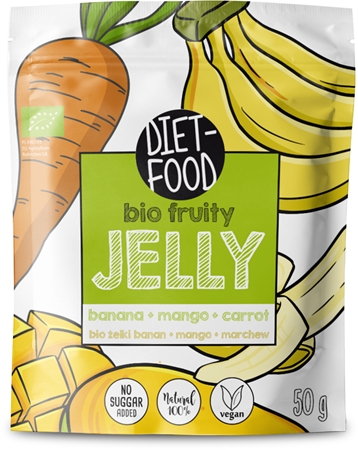 Diet-Food Fruity Jelly BIO Fruchtgelee ohne Zuckerzusatz