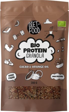Diet-Food Granola proteinowa BIO granola z proteinami