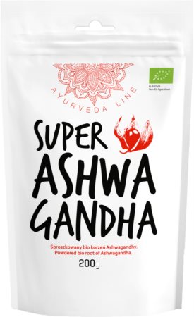 Diet-Food Ayurveda Line Super Ashwagandha BIO wsparcie prawidłowych funkcji organizmu