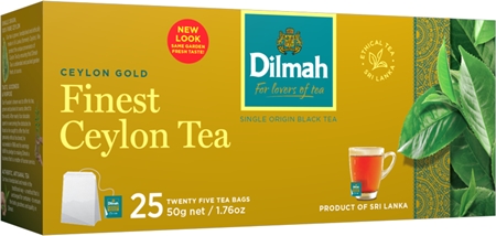 Dilmah Ceylon Gold porciovaný čaj čierny
