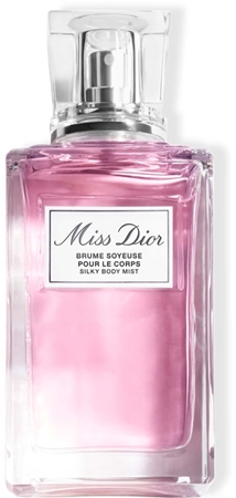 Dior silky 2025 body mist