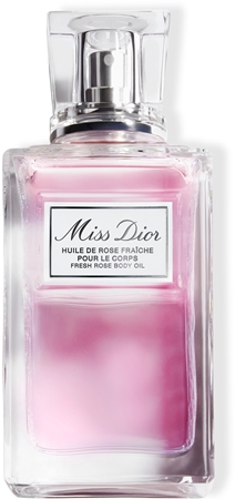 Miss dior huile de rose fraiche 2025 pour le corps