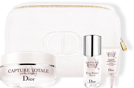 DIOR Capture Totale kit voyage coffret cadeau - le rituel de soin anti-âge global (effet anti-rides)
