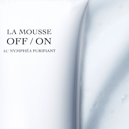 DIOR La Mousse OFF/ON Mousse Nettoyante Anti-pollution Anti-Pollution mousse nettoyante anti-pollution au nymphéa français purifiant