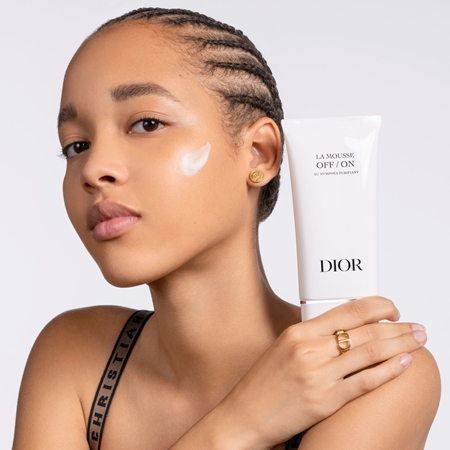 DIOR La Mousse OFF/ON Mousse Nettoyante Anti-pollution Anti-Pollution mousse nettoyante anti-pollution au nymphéa français purifiant